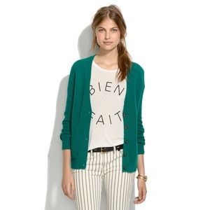 Merino wool cardigan